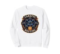 Careful Routing Bitcoin Lightning Sweatshirt