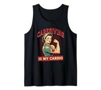 Caregiver Caregiving is My Cardio Tank Top