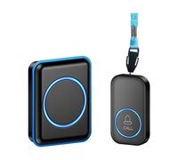 Caregiver Pager, FullHouse Wireless Call Button 1000 Feet, SOS Alert Nurse Calling Elderly Fall Help System For Patient/Disabled Monitorin n