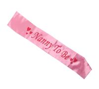 Caregiver Satin Sash for Baby Shower Party Footprint