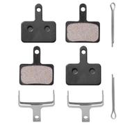 Carehabi 2 Pairs Brake Pads Bicycle Disc Brake, High Performance Bicycle Brake Pads for Mountain Bike, Compatible with Tektro TRP Shimano Deore Br-B01S B05S MT400 M575 M495 M395 M4050