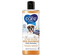 CAREKIND Stink Bomb Shampoo pet shampoo with odour neutraliser, fox poo shampoo for dogs with dog perfume, dog shampoo for sensitive skin & dog grooming puppy (250ml Stink Bomb)