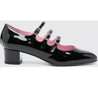 CAREL PARIS Kina Patent Leather Mary Jane Pumps with Low Heel - Size: 41 - female