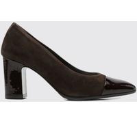 CAREL PARIS Rosana Suede Pumps with Patent Leather Toe - Size: 37 - female
