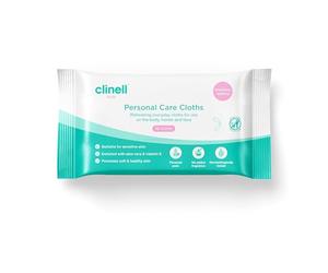 Carell Professional Care - Refreshing Personal Care Wipes - 24 Packs of 10 - Gentle, Dermatologically Tested, Moisturising, Alcohol & Paraben Free