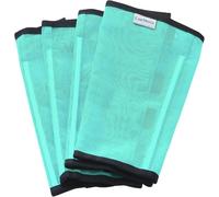 CareMaster Fine Mesh Fly Boots Loose Fitting & Non-Slip Horse Fly Leggings No More Horsefly Nuisance Greatly Reduce Stomping Breathable with Natural Air Flow (Set of 4) Mint Large