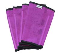 CareMaster Fine Mesh Fly Boots Loose Fitting & Non-Slip Horse Fly Leggings No More Horsefly Nuisance Greatly Reduce Stomping Breathable with Natural Air Flow (Set of 4) Purple Yearling