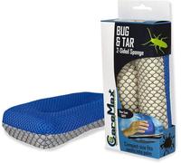 Caremax Bug & Tar Double Sided Durable Sponge For Car Windows, Headlights, Bumpers & Motorbike Visor/compact Size