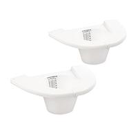 Caremax Supply Specimen Collection Pan - Pack of 10 - Frosted Urine Measuring Container with Clear Readings - Sturdy and Durable - Universal