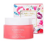 CARENEL Lip Mask Berry for dry lips 23g - Korean Skincare Lip balm, gloss and Moisturizers Long lasting Night Treatments scrub sleeping masks Chapped cracked lip for girls, women and Men