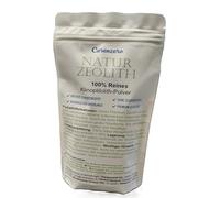 Carenzero Zeolite Clinoptilolite Powder, 95% Clinoptilolite, Tribomechanically Micronised & Activated, 180 g, Volcanic Soil Extra Fine Milled, Premium Quality, No Additives