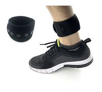 CAREOR Adjustable Arm&Ankle Running Band Wristband Band with Buckle and Mesh Pouch For Garmin & ONE/Flex 2/ALTA/ALTA HR Fitness Tracker Wristband (Black-9-11'')