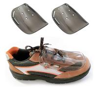 CAREOR Universal Size Metatarsal Guards, 2 Pack Unisex Safety Shoe Covers Footwear Attachment for Metatarsal Protection, Suitable for Most Laced Safety Work Shoes and Boots