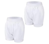 Carer 2 Pcs Adult Diapers Covers for Incontinence Washable Leakproof Boxer Briefs Reusable Waterproof Incontinence Underwear Unisex White XL