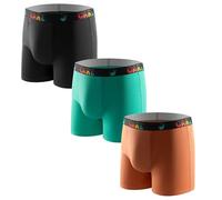 Carer 3-Pack Teen Boys' Incontinence Boxer Briefs | Washable Cotton Underwear with 100ml Absorbent Pad | Ideal for Urinary Leaks & Bedwetting | Size 164-170