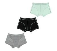 Carer Boys Incontinence Pants 3-Pack Washable Cotton Underwear 70ml Absorbent Pad for Enuresis Daytime Wetting Bedwetting Potty Training Light-Moderate Incontinence Size 116-122