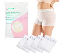 Carer Incontinence Net Knickers, 4 Pcs Women's Net Knickers High Density Mesh Disposable Pants for Maternity/C-Section Recovery/Incontinence/Travel