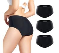 Carer Incontinence Underwear for Women Washable Leak Proof Underwear for Women 150ml Super Absorbent Bladder Leak Underwear for Womens Incontinence Postpartum Leakage Protective Panties 3 PCS, S
