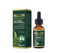 Careregen Organic Lung Cleansing Mullein Leaf Extract Drops, Careregen Mullein Drops for Lungs, for Men & Women (1pcs)
