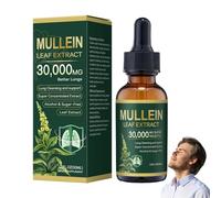 CareRegen Organic Lung Cleansing Mullein Leaf Extract Drops, Herbal Lungs Cleaning Liquid, Natural Mullein Leaf Extract for Men and Women (1pcs)