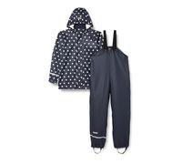 CareTec Baby und Kinder Regenjacke und Regenhose im Set, Dark Navy (778), 104