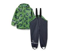 CareTec Boys Suit - Pu W. Fleece Raincoat and Kids Waterproof Trousers