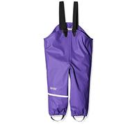 CareTec Girls Overall - Pu W/O Fleece Rain Trousers, Purple (633), 140 UK