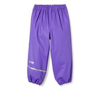 CareTec Girls Pants - Pu W/O Fleece Rain Trousers, Purple (633), 122 UK