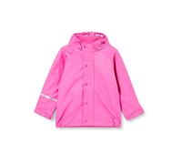 CareTec Girls Rain - Pu W/O Fleece Waterproof Jacket, Real Pink (546), 98 UK