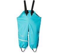 CareTec Unisex Kids Overall - Pu W. Fleece Rain Trousers, Turquoise (968), 98 UK