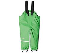 CareTec Unisex Kids Overall - Pu W/O Fleece Rain Trousers, Green (974), 86 UK