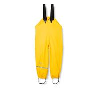 CareTec Unisex Kids Overall - Pu W/O Fleece Rain Trousers, Yellow (324), 80 UK