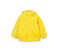 CareTec Unisex Kids Rain - Pu W. Fleece Waterproof Jacket, Yellow, 80 UK
