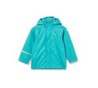 CareTec Unisex Kids Rain - Pu W/O Fleece Waterproof Jacket, Turquoise Blue (968), 80 UK