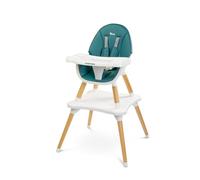 Caretero Tuva 2 in 1 High Chair to Chair and Coffee Table Set (Green, Turquoise)