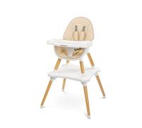 Caretero Tuva 2 in 1 high chair, from high chair to table and chair set (beige)