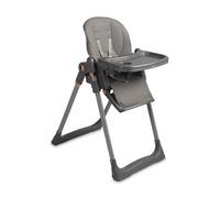 Caretero Vars High Chair, Chair for Children from 6 Months, Adjustable Backrest and Footrest, For Babies and Older Children, Dining Chair, Grey