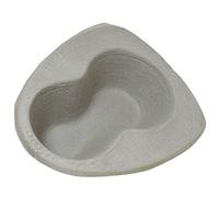 Caretex Cardboard Pulp Disposable Hospital Care Home Bed Pan Liners, 2000ml 25 Pack, Easy Storage Self Stackable