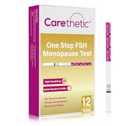 Carethetic [Pack of 12] Menopause FSH Test Strips - Quick Test Kit for Home Menopause - High Sensitivity FSH Detection