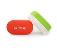 Carethriving Sensory Brushes, Set of 2, Green and Red