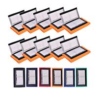 Careworx (10 Pack) Playbook Wristband (Youth or Adult) with Triple Windows-Great for Tackle,Touch,and Flag Football (Orange, Youth)