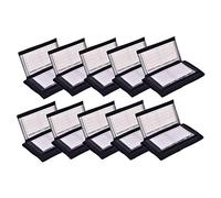 Careworx (10 Pack) Wrist Coach Playbook Wristband (Youth or Adult) with Triple Windows-Great for Tackle,Touch,and Flag Football (Black, Adult)