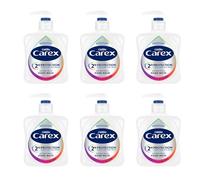 Carex 2 Hour Protection Antibacterial Moisture Hand Wash, Boosted Moisturising Action, Added Vitamin E for Soft Hands, Bulk Buy, Pack of 6 x 250ml