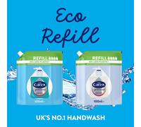 Carex 2 Hour Protection Antibacterial Moisture Hand Wash Refills, Liquid Hand Soap Eco Refill for Homes & Businesses, Caring Hand Wash, Bulk Buy, Pack