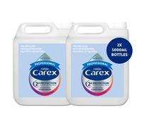Carex 2 Hour Protection Antibacterial Professional Moisture Hand Wash Refills, Liquid Hand Soap Eco Refill for Homes & Businesses, With Vitamin E,