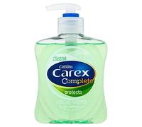 Carex Aloe Vera Antibacterial Liquid Soap Moisturising Hand Wash 250ml (12 Pack)