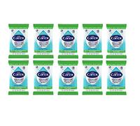 Carex Antibacterial Original Biodegradeable Wipes, Cleans, Cares and Protects, Bulk Buy, Pack of 10 x 15 Wipes