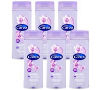 Carex Bath Soak Sensitive 500ml Pack of 6 Soap FREE All Skin Body Care Moisturising Bubble Bath Gel Wash Soft Floral Fragrance Family Size with Welari Thank You Card | (6pack) (3000g)