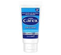 CAREX Complete Original Anti Bacterial Hand Sanitiser Gel Pack of 12, with Anti Viral action* Hand Gel and 70 Percent Alcohol that Cleans, Cares and Protects, 50 ml