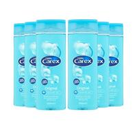 Carex Original Shower Gel 500 ml - Pack of 6 - 100% Soap-Free, Fresh Fragrance, Daily Body & Hand Wash for All Skin Types - pH-Balanced, Dermatologically Tested Men & Women | SterlingSquare